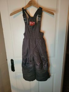 Rugged Bear Grey Snow Bib/Snowsuit/Skiing~Size 2/3~EUC